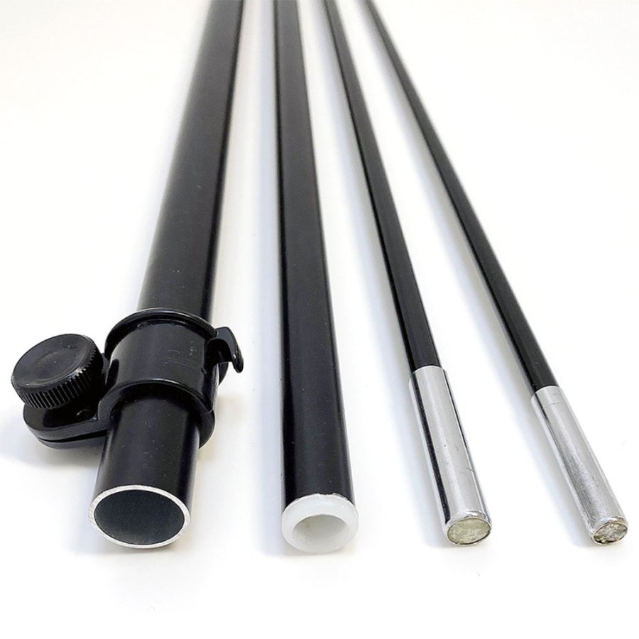 Stangensystem f&uuml;r Beachflag Outdoor Bow, Small, schwarz