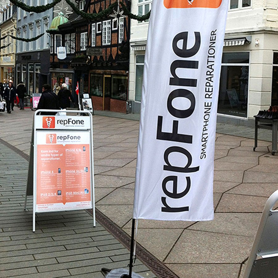 Stangensystem f&uuml;r Beachflag Outdoor Bow, Small, schwarz