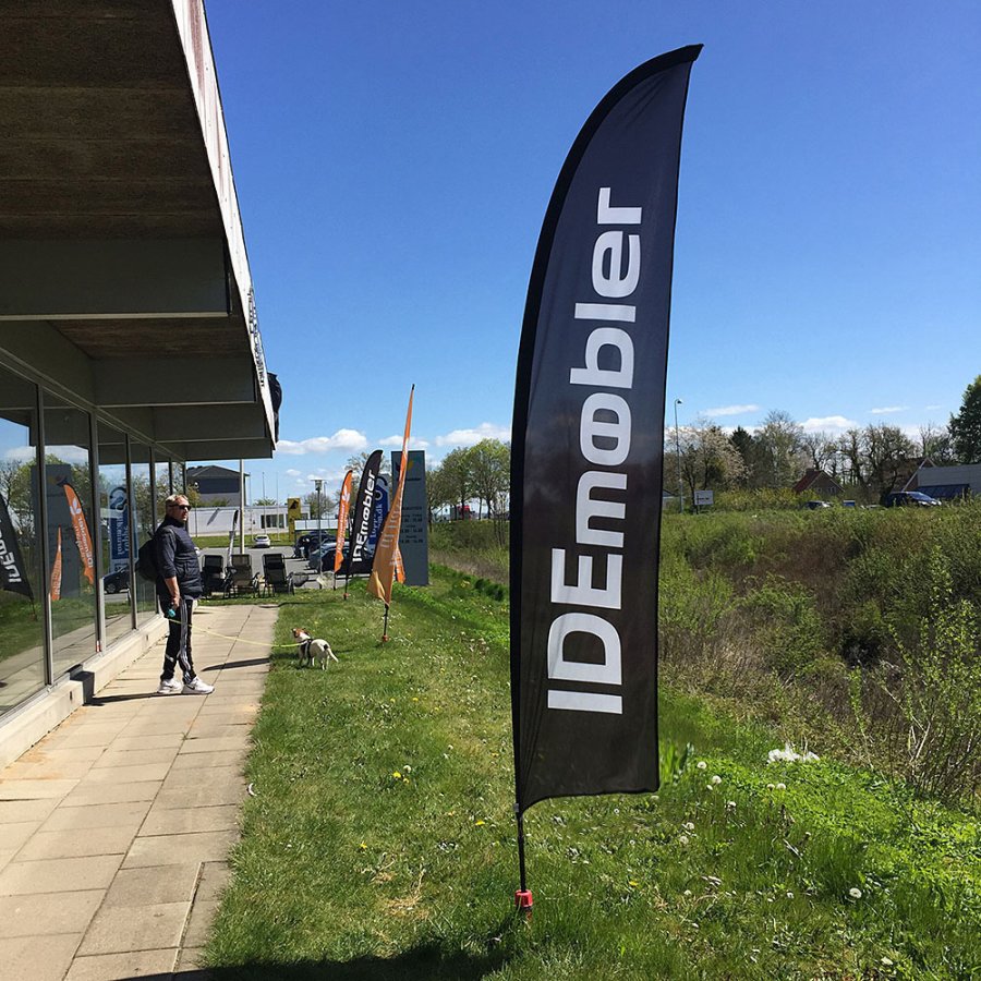 Beachflag, Outdoor-Bow,Medium