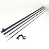 Beachflag, Outdoor-Bow, Large schwarzes Stangensytem #3