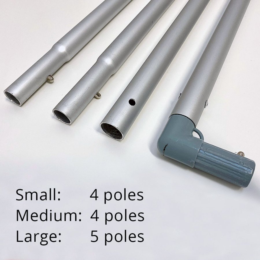 Beachflag, Outdoor Square Flag Medium, Stangensystem