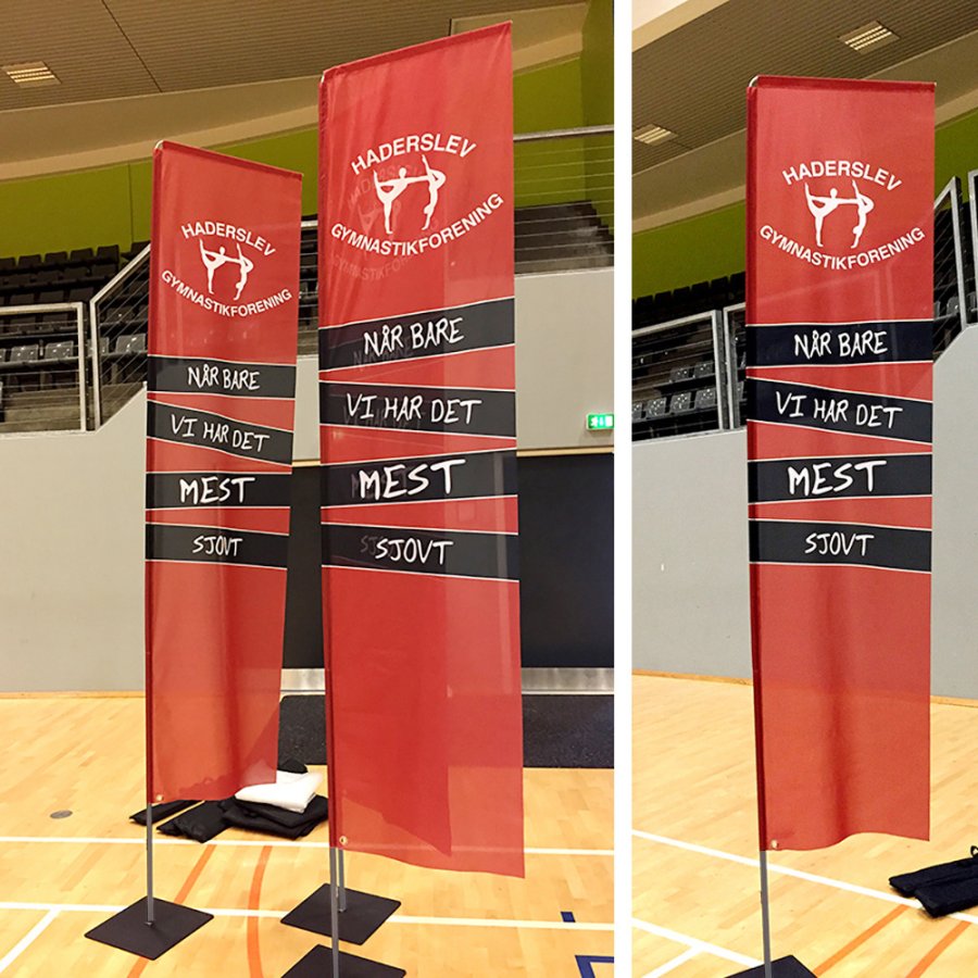 Beachflag, Outdoor Square Flag Medium, Stangensystem