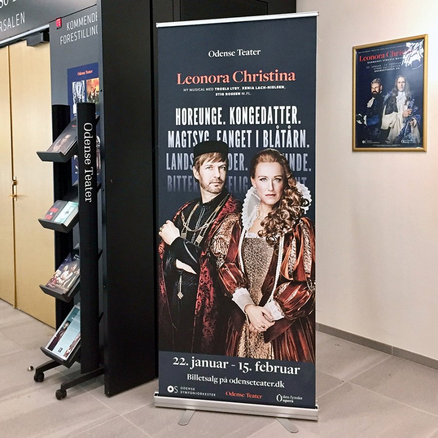 Eco Roll-up einseitig - 85x200 cm - Silber