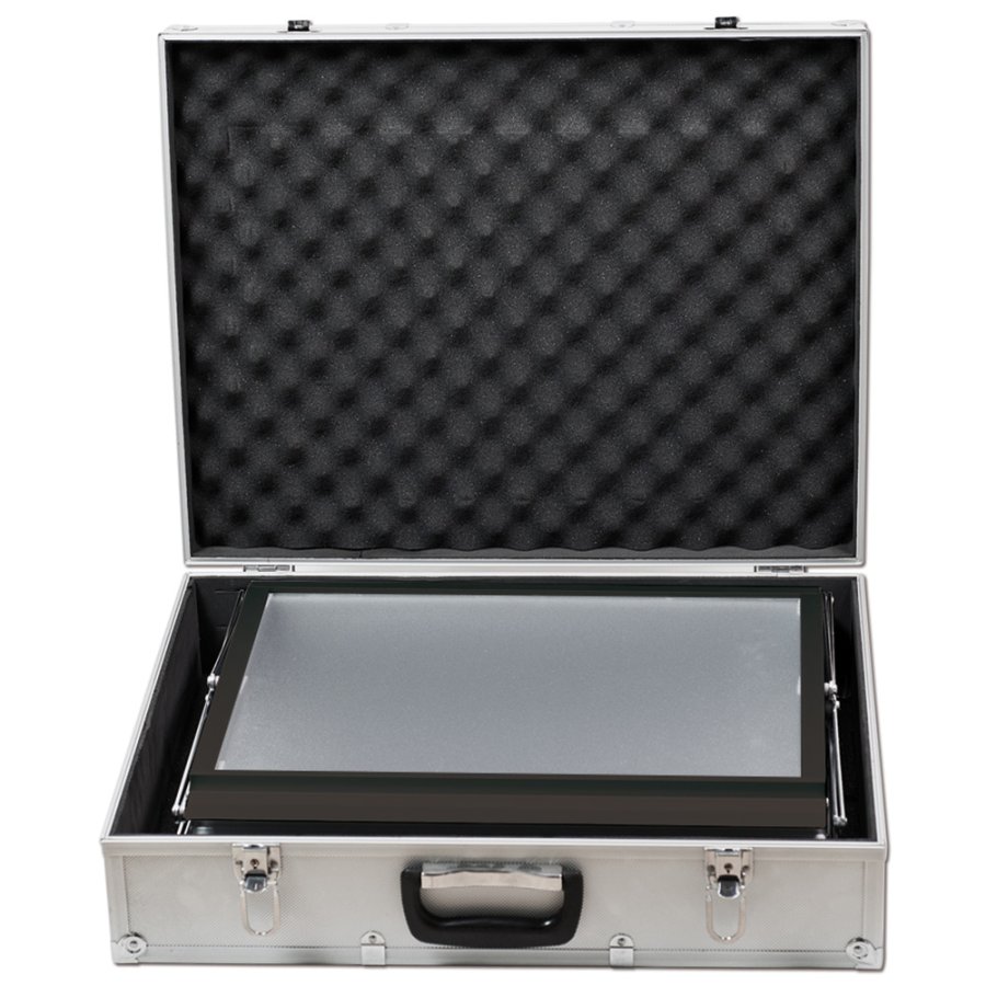 Flex-Prospektst&auml;nder, schwarz, 6 x A3