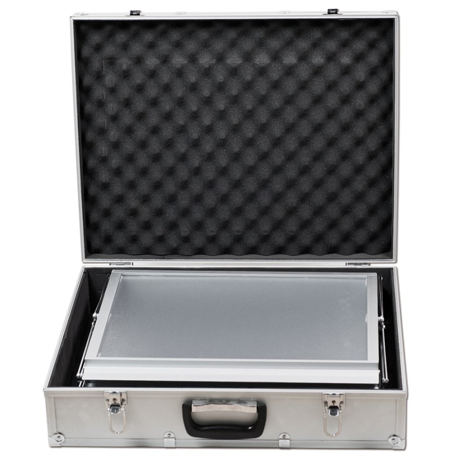 Flex-Prospektst&auml;nder, Alu/Silber, 6 x A3