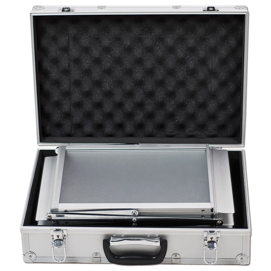 Flex-Prospektst&auml;nder, Alu/Silber, 6 x A4