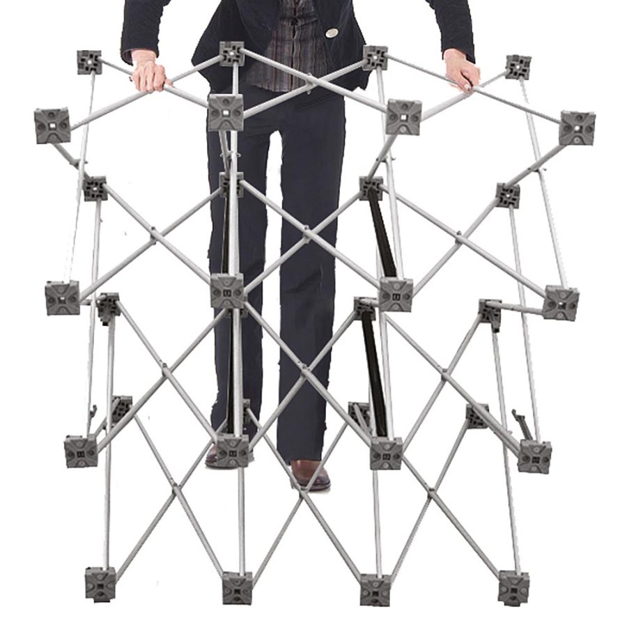 Pop-Up-Wand gebogen - 3 x 4