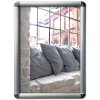 Klapprahmen mit 25mm Aluminium-Rondo-Profil, silber - 50 x 70 cm #1