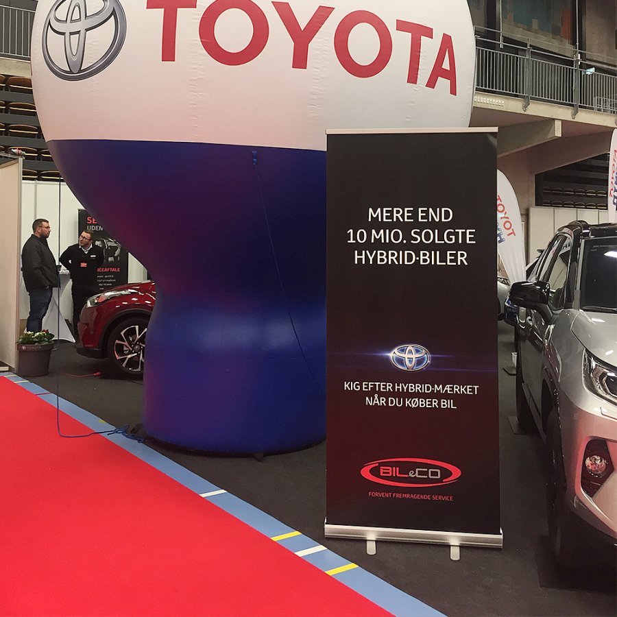 Budget Roll-up einseitig - 85x200 cm - Silber