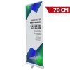 Roll-up Basic, Basic, einseitig, Aluminium, Silber, 70 cm #1