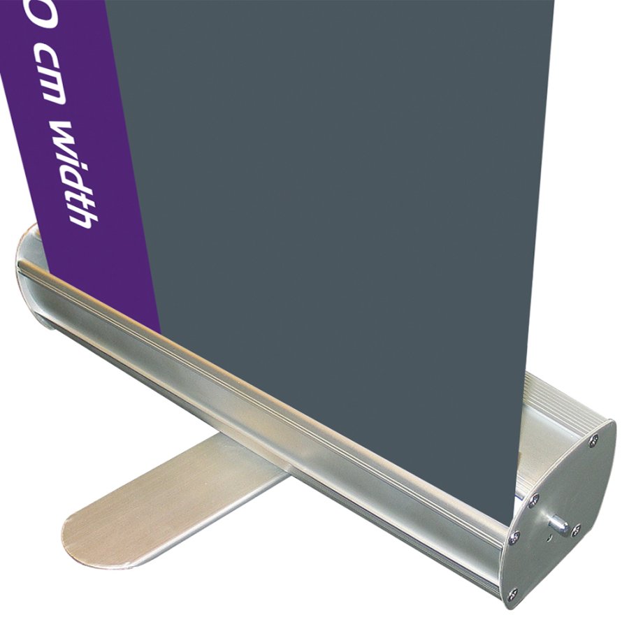 Roll-up Basic, Basic, einseitig, Aluminium, Silber, 50 cm