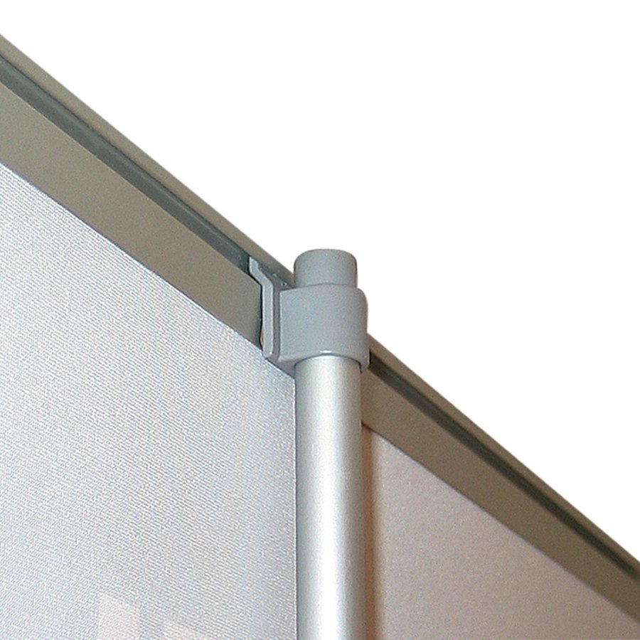 Roll-up Basic, Basic, einseitig, Aluminium, Silber, 50 cm