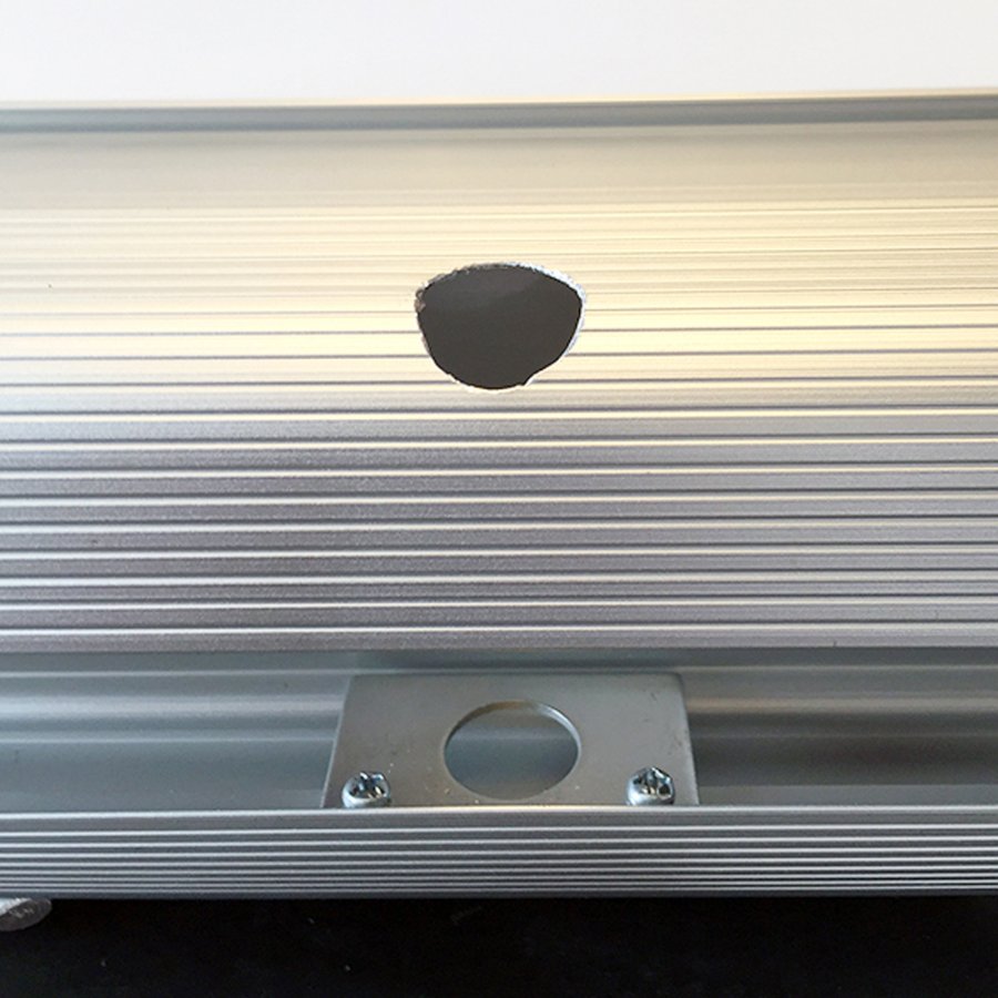 Roll-up Basic, Basic, einseitig, Aluminium, Silber, 50 cm