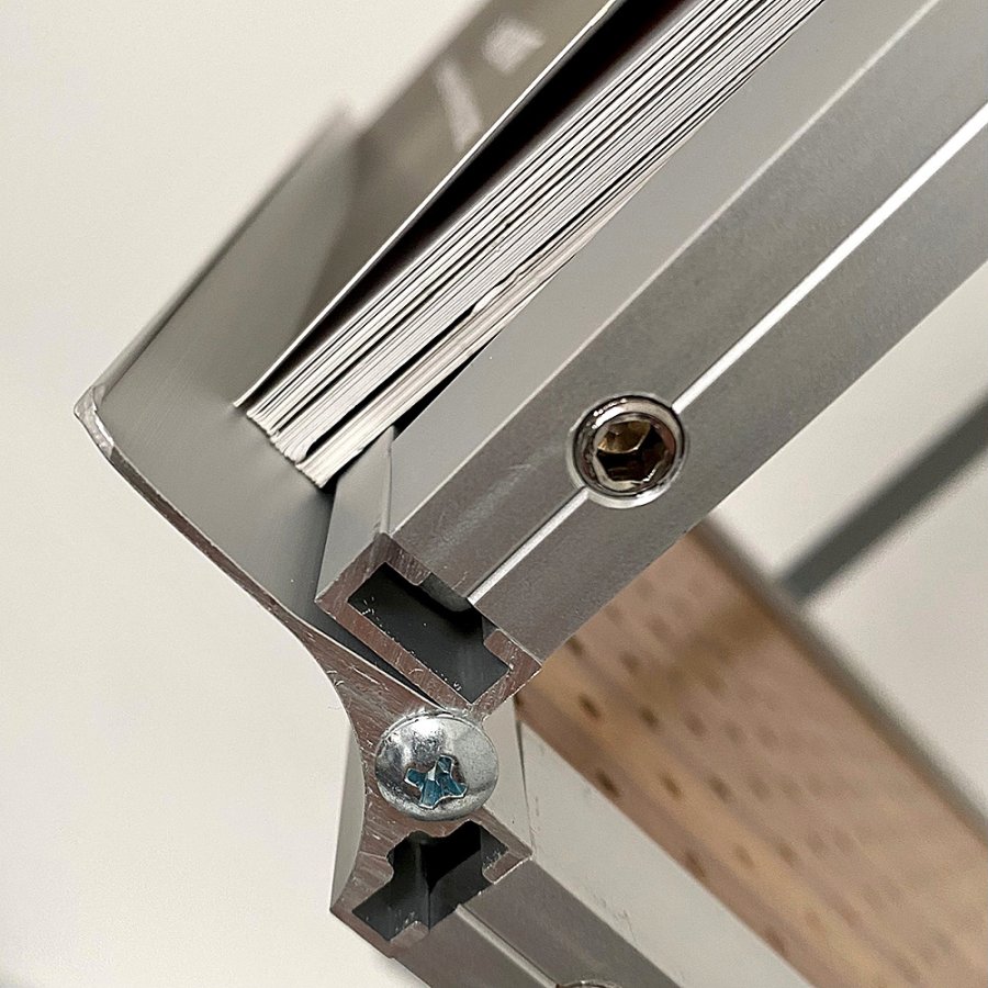 Outdoor Roll-up dobbeltsidet - 80x158 cm - s&oslash;lv