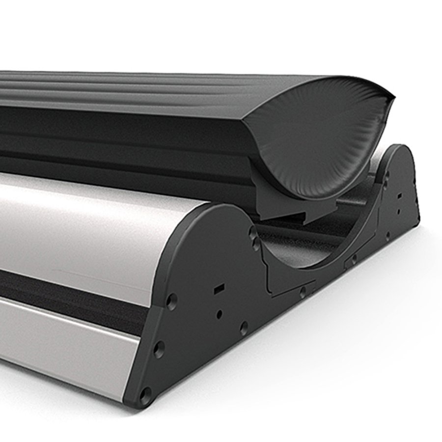 Outdoor Roll-up Waterbase, doppelseitig, Kassette, 85 x 160-200 cm