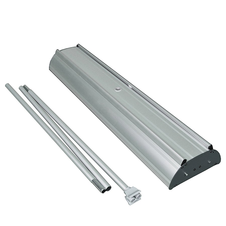 Stylish Roll-up, doppelseitig, Kassette, silber, 85 x 200 cm