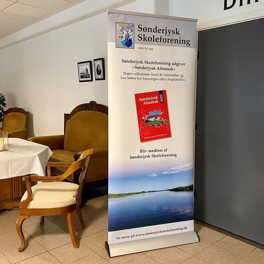 Stylish Roll-up, doppelseitig, Kassette, silber, 85 x 200 cm