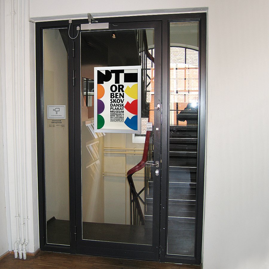 Fenster Alu Klapprahmen doppelseitig - 32mm - 50x70 cm - Silber