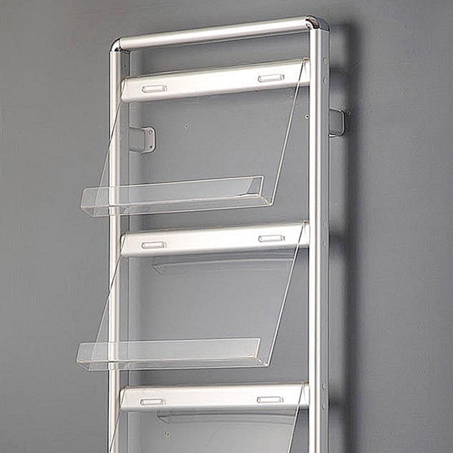 Info Line Wandbrosch&uuml;renhalter - 8xA4 - 21x29,7 cm