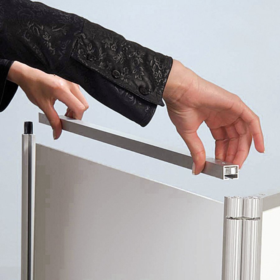 Expo-Wall Messewand, 3 Abschnitte, 219 x 239 cm