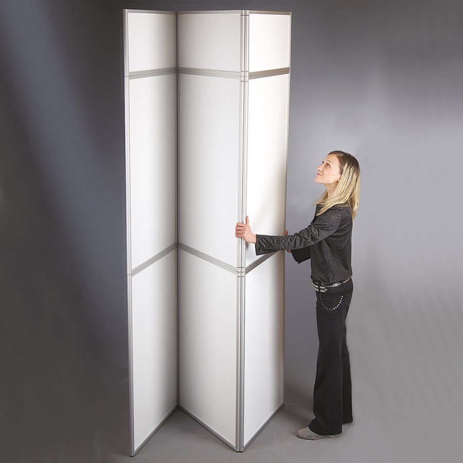 Expo Wall Messewand, 4 Sektionene, 292 x 239 cm