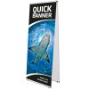 Quick-Banner doppelseitig ohne Banner und Druck - 80 x 200 cm #1