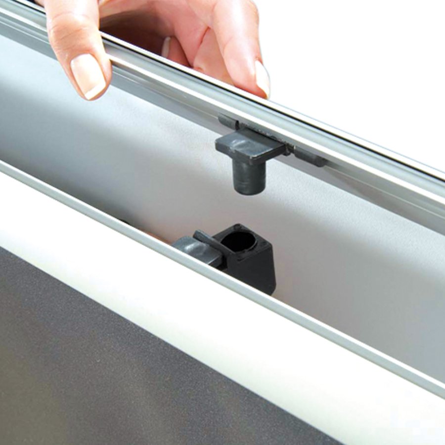 Quick-Banner doppelseitig ohne Banner und Druck - 80 x 200 cm