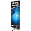 Cross Banner ohne Banner und Druck 80x200cm #1