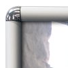 Klapprahmen mit 25mm Aluminium-Rondo-Profil, silber - 70 x 100 cm #2