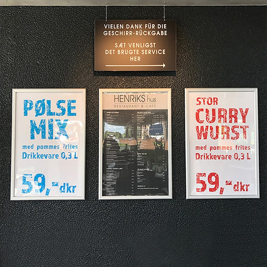 Klapprahmen mit 20mm Aluminium-Flachprofil, silber - 70 x 100 cm