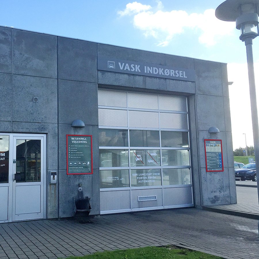 Klapprahmen mit 32mm Aluminium-Flachprofil, rot - 70 x 100 cm