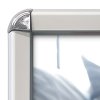 Klapprahmen mit 32mm Aluminium-Rondo-Profil, silber - 50 x 70 cm #2