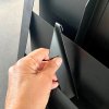 Design Stand Prospekthalter aus Stahl A4/M65 mit 6/12 Taschen, schwarz #3