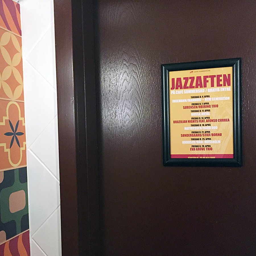 Klapprahmen mit 25mm Aluminiumprofil, schwarz - A5