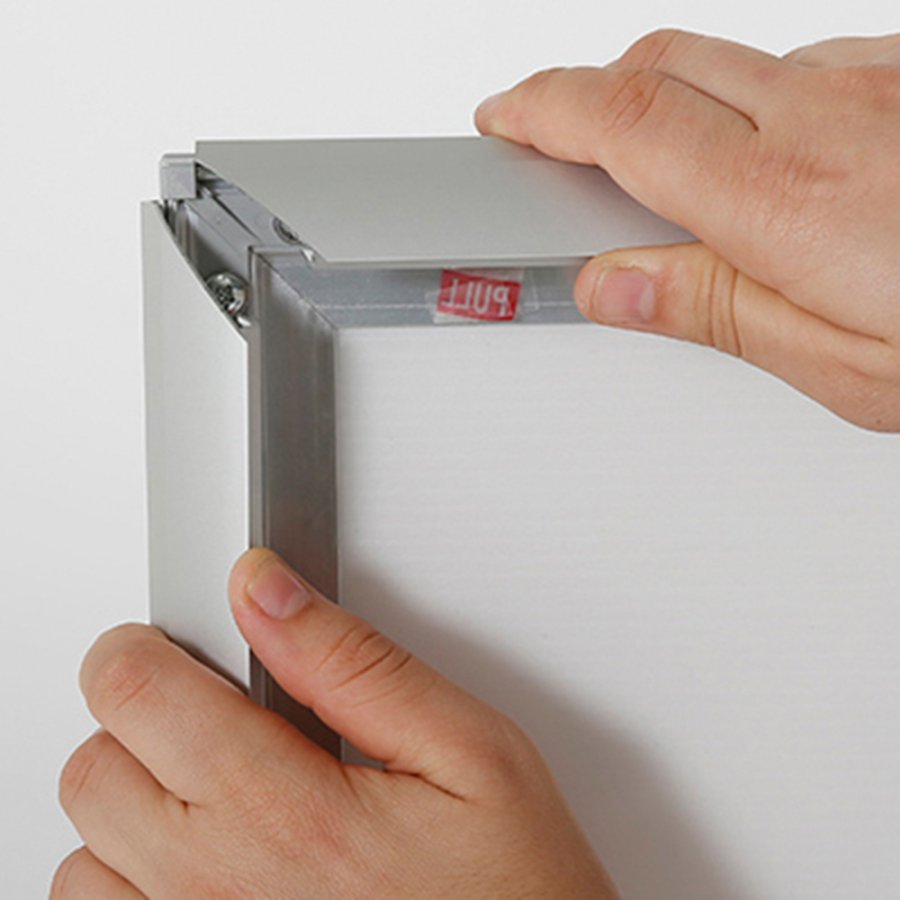 Wind-Sign Waterbase Pro Kundenstopper - Silber - 70x100 cm