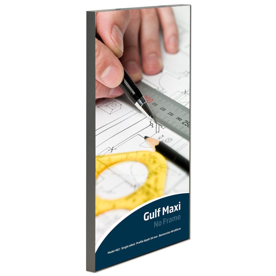 Gulf-Rahmen einseitig - 200 x 200 cm