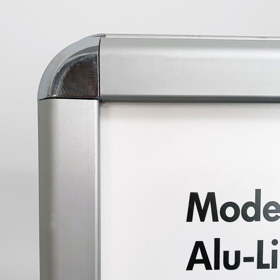 Alu-Line Rondo Kundenstopper - A1 - Silber