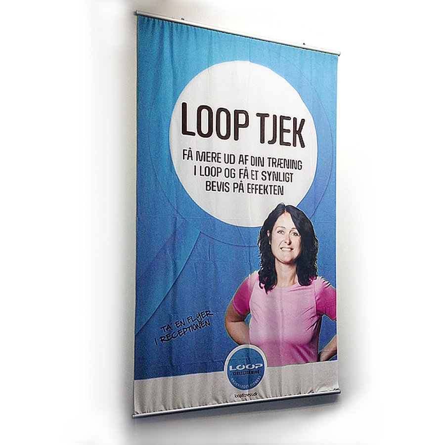 Poster-Line Set, Posterleiste mit 26mm Alu-Posterleisten - 60cm (A1)