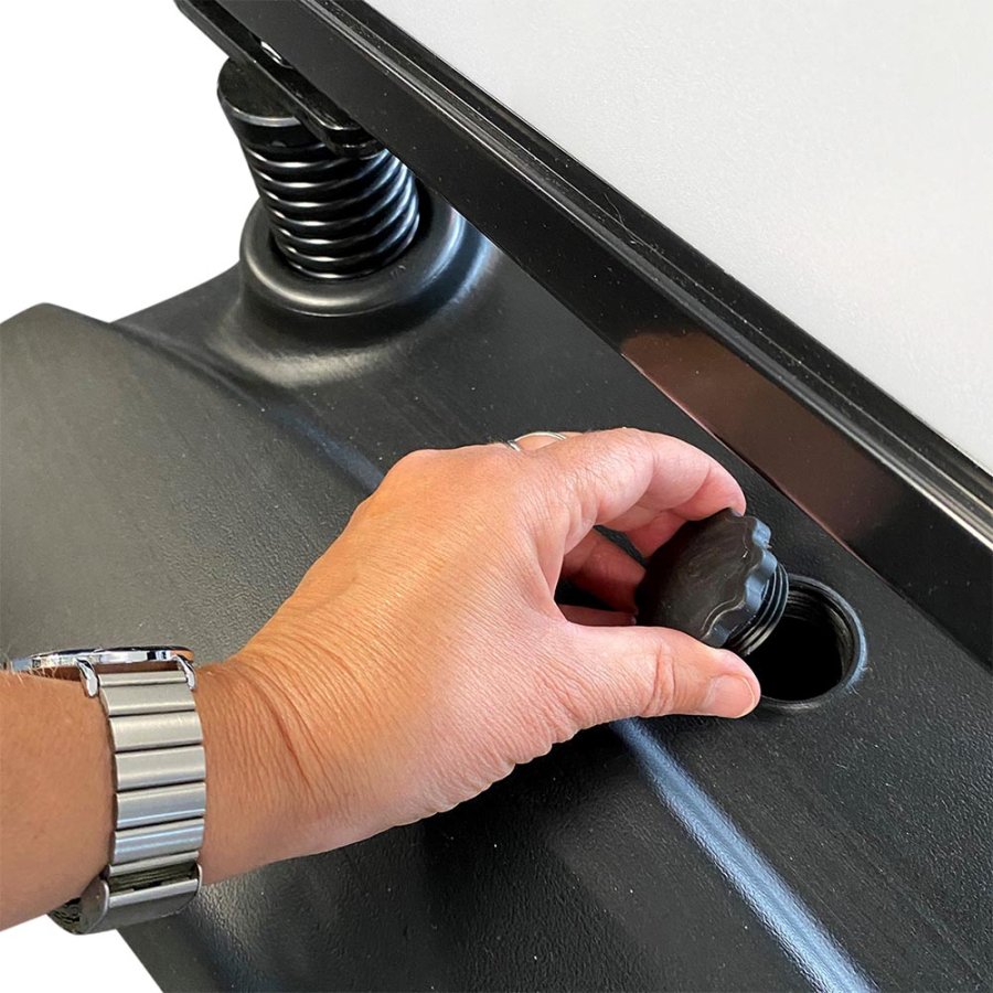 Wind-Sign Waterbase Basic Kundenstopper 32mm (R) 70x100cm - Schwarz