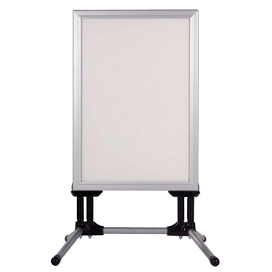 Wind-Line Budget Kundenstopper - A1 - Silber