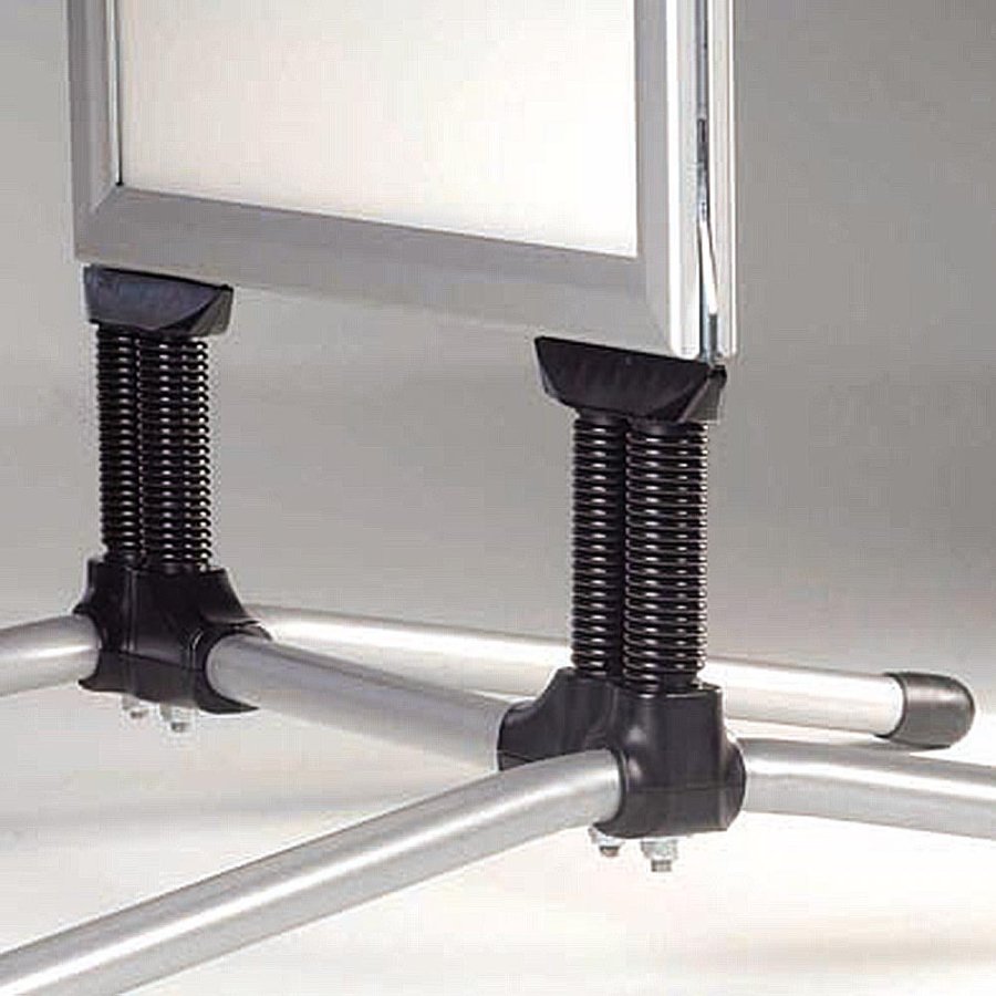 Wind-Line Budget Kundenstopper - A1 - Silber