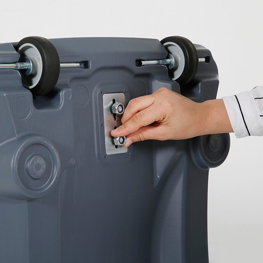 Wind-Sign Waterbase Budget Kundenstopper - 50x70 cm - Silber