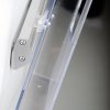Prospekthalter f&uuml;r die Wand, Aluminiumleiste mit 3 Stk. M65 Acrylhalter #7