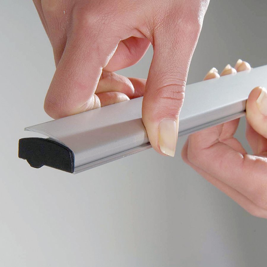 Banner-Line Set, Posterleiste mit 30mm Alu-Posterleisten - 50cm (B2)