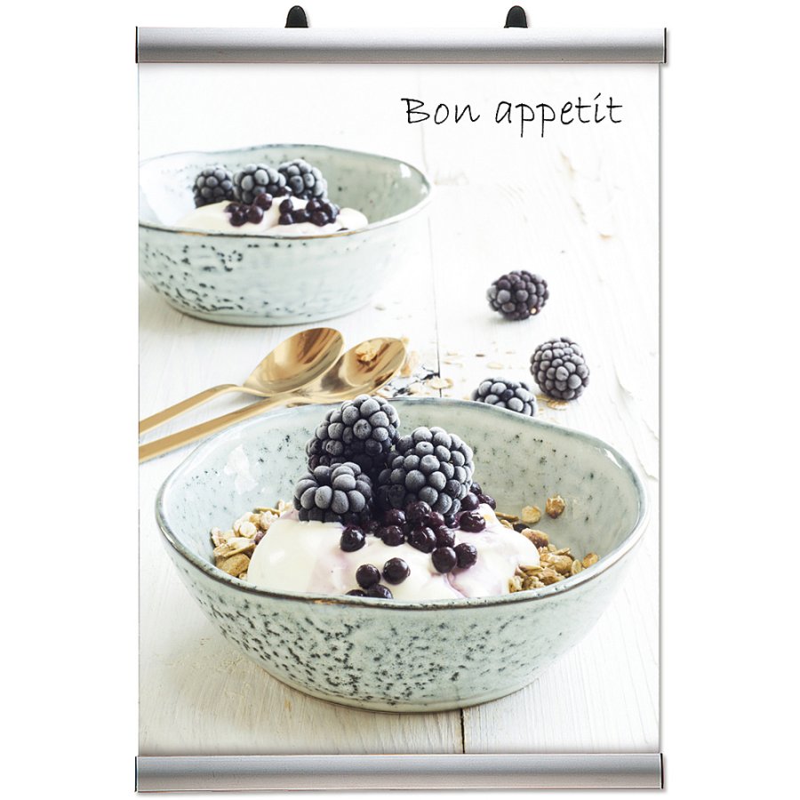 Banner-Line Set, Posterleiste mit 30mm Alu-Posterleisten - 70cm (B1)