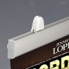 Posteraufh&auml;nger, Poster Clamp Set, 25 mm Aluminiumprofil, 21 cm #7