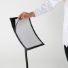Infostand Curved schwarz A4 #9