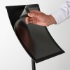 Infostand Curved schwarz A4 #8