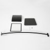 Infostand Curved schwarz A3 #2