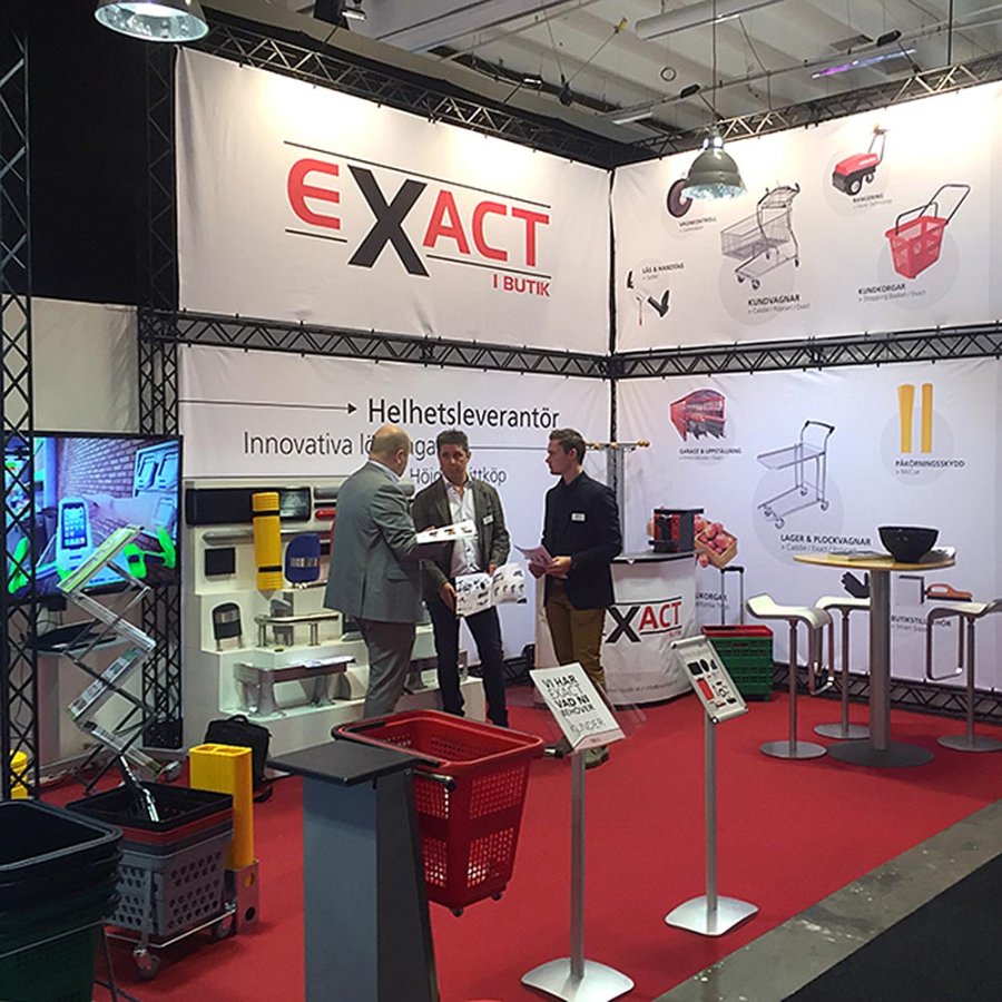 Expo-Infost&auml;nder - A4 - Silber